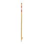 Balise tige armature, jaune/rouge, 3/8" x 2 m