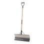 Snow Pusher - Wood Handle - 24" Aluminum Blade
