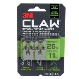 CLAW Picture Hanger - Pack of 4