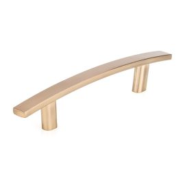 Poign&eacute;e transitionnelle en m&eacute;tal, 96 mm, champagne bronze