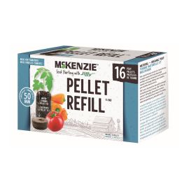 Pastilles de tourbe Jiffy, grande taille, 50 mm, 16/pqt