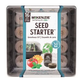 Ensemble de serre pour tomates et l&eacute;gumes Jiffy, 18 morceaux