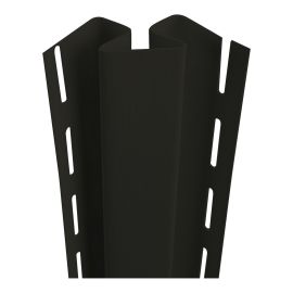 Coin int&eacute;rieur en vinyle, ardoise, 3/4"