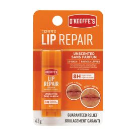 Beaume r&eacute;parateur pour les l&egrave;vres, inodore, 4,2 g