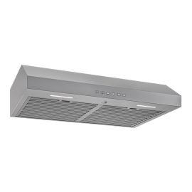 Hotte sous armoire, Glacier, 490 CFM, inox, 30"