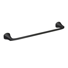 Porte-serviette Lindor, 24" , noir mat