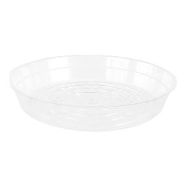 Soucoupe &agrave; plantes en plastique transparent, 8"
