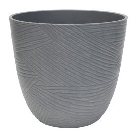 Cache-pot, Riptide, gris,12"