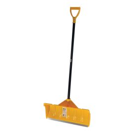 Snow Scraper Shovel - Aluminum Edge - 22&rsquo;&rsquo; - Yellow