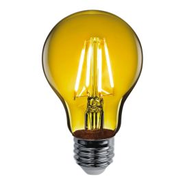 A19 LED Yellow Bulb &ndash; 4.5 W &ndash; Dimmable