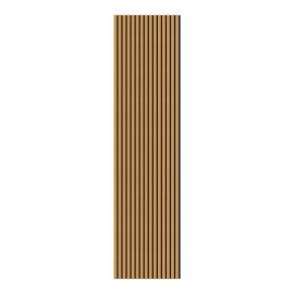 Acoustic panel - 24" x 95" - Oak - 2/Pkg