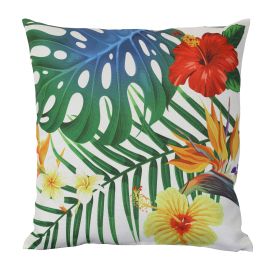 Outdoor Cushion - Tropic Pattern - 16" x 16"