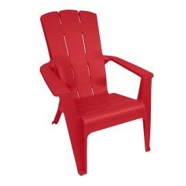 Chaise Adirondack, rouge explosion