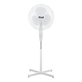 Ventilateur sur pied, 90&deg;, 16", blanc