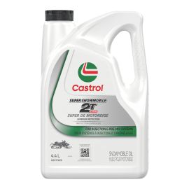 Huile moteur 2 temps pour motoneige, faible en cendres, 4,4 L