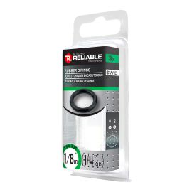 Joints toriques en caoutchouc, 1/8" x 1/4", 3/pqt