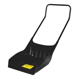 Pelle-traîneau, godet polyéthylène, manche acier tubulaire, 35 L