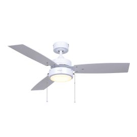 Ceiling Fan - 42" - LED - 7-Speed - 18W - White