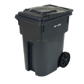 Bac roulant, 360 l, charbon