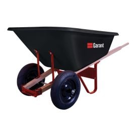 2-Wheel Landscaper Wheelbarrow, 6 ft&sup3; (Colour May Vary)