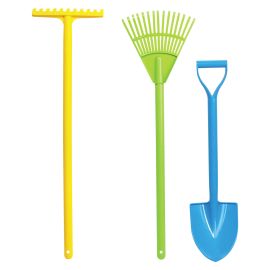 Ensemble de 3 outils d'&eacute;t&eacute; en poly pour enfants