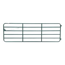 Heavy-Duty Farm Gate - 14-Gauge - Green - 12'