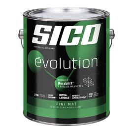 Peinture SICO Évolution, mat, base 1, 3,78 l