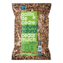 Cedar Mulch - 56 l - 2 cu ft - Natural