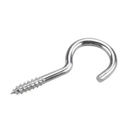 Crochet &agrave; vis, zinc, 4/pqt, 2 3/4"
