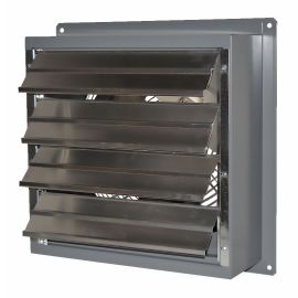 Ventilateur d'&eacute;vacuation mural &eacute;co&eacute;nerg&eacute;tique standard &agrave; vitesse unique Canarm S18-F1, 18"