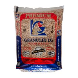 Granules de bois r&eacute;sineux, 40 lb