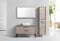 Vanity and Sink - Evolution - 2 Drawers - Natural Wood - 48" x 22 1/2"
