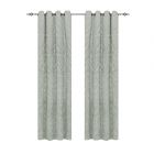 Cassidy Woven Jacquard Curtain with Metal Grommets 84L - Sage