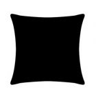 Black Outdoor Cushion 17 "x 17"