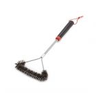Stainless Steel Three-Sided Grill Brush