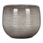 Cache-Pot en céramique Gris, 16 cm