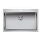 Kitchen Sink - 1 Bowl - 1 Hole - Stainless Steel - 31.25" x 20.25" x 9"