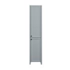 Side Cabinet - Nord - 2 Reversible Doors - Matte Grey - 15-3/4” x 74-3/4”