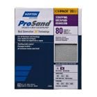 Norton ProSand Coarse Grit Sandpaper Sheet - 11" x 9" - Gr. 80 - 20/pck