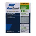 Norton ProSand Fine Grit Sandpaper Sheet - 11" x 9" - Gr. 100 - 20/pck