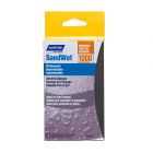 Norton SandWet Waterproof Sanding Sponge - 4 3/4" x 2 7/8" x 1" - Gr. 1000 - 1/pck