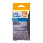Norton SandWet Waterproof Sanding Sponge - 4 3/4" x 2 7/8" x 1" - Gr. 2000 - 1/pck