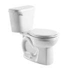 2-piece Single Flush Sonoma by American Standard Round Bowl Toilet - 4.8 L - White