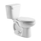 2-piece Single Flush Sonoma by American Standard Elongated Bowl Toilet - 4.8 L - White