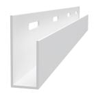 Moulure en J en PVC pour panneau Trusscore Wall&CeilingBoard, blanc, 1/2" x 10'
