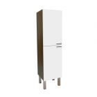 Linen Cabinet  - Mirage -  White Wood - 2 Doors - 18" x 30"
