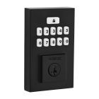 SmartCode Contemporary Keypad Electronic Lock - Matte Black