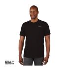 Hybrid Work T-Shirt - Black - Size Medium