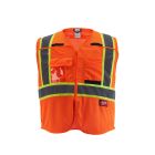 Safety Vest - Orange - Size XX-large/XXX-large