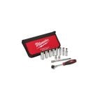 3/8 in. Drive SAE Socket Set - 12 Piece